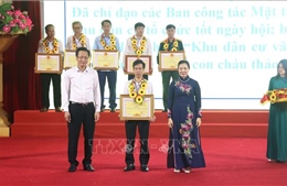 Hưng Yên: Tưng bừng Ngày hội Đại đoàn kết toàn dân tộc