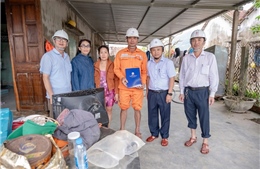 PC Đắk Lắk: Thăm hỏi, động viên gia đình CBCNV bị ảnh hưởng ngập lụt