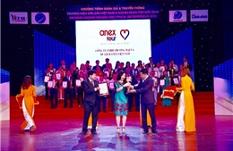  Công ty TNHH Thương mại và Du lịch Anex được vinh danh &#39;Thương hiệu dẫn đầu Việt Nam&#39;
