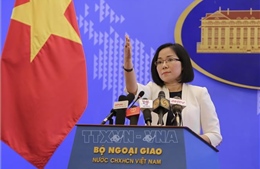 Việt Nam kiên quyết phản đối hoạt động của Trung Quốc ở đá Bông Bay, quần đảo Hoàng Sa
