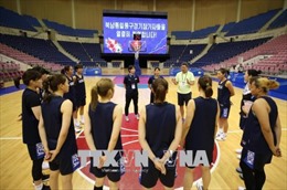 Truyền thông Triều Tiên đưa tin về giao hữu bóng rổ liên Triều