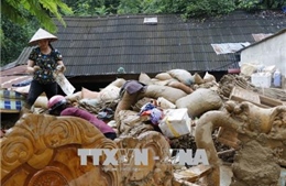 Điện thăm hỏi các tỉnh Bắc Trung bộ và miền núi phía Bắc bị thiệt hại do mưa lũ