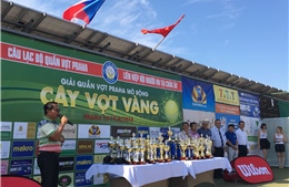 Giải &#39;Cây vợt vàng Praha&#39; gắn kết cộng đồng người Việt Nam tại châu Âu