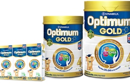 Hàng loạt sữa bột trẻ em Optimum Gold 1.2.3.4 của Vinamilk tăng giá