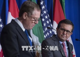 Mỹ và Mexico trì hoãn các cuộc đàm phán sửa đổi NAFTA
