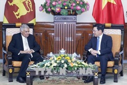 Phó Thủ tướng, Bộ trưởng Phạm Bình Minh hội kiến với Thủ tướng Sri Lanka 