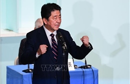 Điện mừng Thủ tướng Shinzo Abe được bầu lại làm Chủ tịch Đảng Dân chủ Tự do Nhật Bản