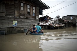 Điện thăm hỏi Philippines thiệt hại do siêu bão Mangkhut