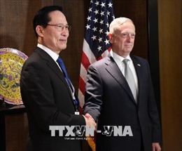Bộ trưởng Quốc phòng Hàn Quốc, Mỹ thảo luận về kết quả thượng đỉnh liên Triều