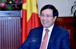 Phó Thủ tướng Phạm Bình Minh làm việc với Đại sứ, Trưởng phái đoàn EU