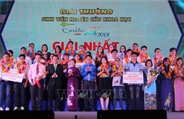 Trao Giải thưởng Sinh viên nghiên cứu khoa học Eureka lần thứ 20