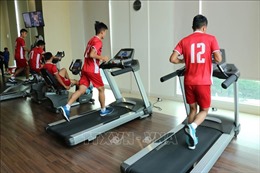 U19 Việt Nam tích cực tập luyện, quyết tâm &#39;chiến đấu&#39; với U19 Hàn Quốc