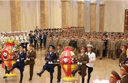 Nhà lãnh đạo Triều Tiên viếng Cung Thái Dương Kumsusan 