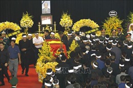 Những hình ảnh đầu tiên tại Lễ truy điệu và đưa tang nguyên Tổng Bí thư Đỗ Mười