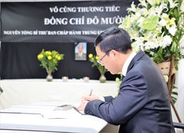 Tổng lãnh sự quán Việt Nam tại Hong Kong tổ chức Lễ viếng nguyên Tổng Bí thư Đỗ Mười