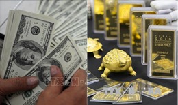 Sự vững giá của đồng USD gây sức ép lên thị trường vàng châu Á