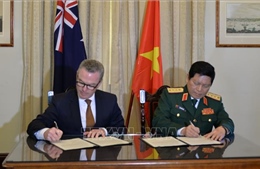 Việt Nam-Australia ký Tuyên bố tầm nhìn chung về thúc đẩy hợp tác quốc phòng