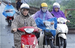 Tối và đêm 9/10, không khí lạnh ảnh hưởng đến Bắc Bộ