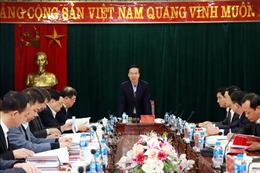 Đồng chí Võ Văn Thưởng kiểm tra công tác phòng, chống tham nhũng tại Nghệ An  