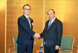 Thủ tướng Nguyễn Xuân Phúc tiếp một số doanh nghiệp lớn của Nhật Bản