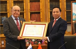 Việt Nam tặng Huân chương Hữu nghị cho trường Đại học hàng đầu của LB Nga