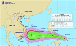 Áp thấp nhiệt đới có khả năng mạnh lên thành bão đổ bộ vào Nam Trung Bộ