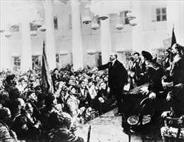 Những hình ảnh lịch sử về Cách mạng Tháng Mười Nga