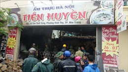 Sập quán phở tại Nha Trang đè lên thực khách khiến 2 người tử vong