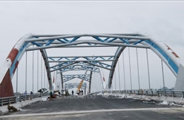 Thông xe cây cầu lớn và hiện đại nhất Thái Nguyên bắc qua sông Cầu