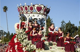 Lễ diễu hành hoa hồng được mong chờ trong năm tại Mỹ