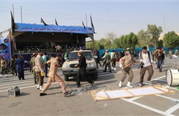 Iran lên án vụ tấn công nhằm vào lễ diễu binh khiến hàng chục người thiệt mạng