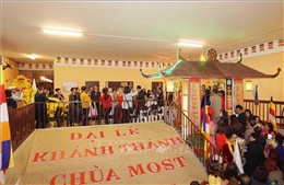 Khánh thành Trung tâm văn hóa Phật giáo đầu tiên của người Việt tại CH Séc
