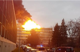 Cháy lớn tại ký túc xá trường đại học ở Lyon, Pháp