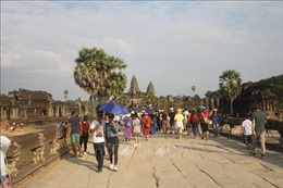 Campuchia: Khách du lịch dịp Tết Nguyên đán đạt gần 1 triệu lượt 