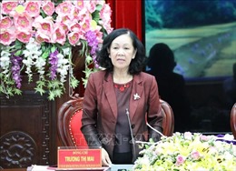 Trưởng ban Dân vận Trung ương dự Hội nghị Đoàn Chủ tịch Tổng Liên đoàn Lao động Việt Nam