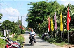 Trà Vinh có huyện nông thôn mới đầu tiên