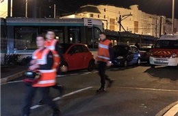 Hai tàu điện đâm nhau ở ngoại ô Paris, 12 người bị thương