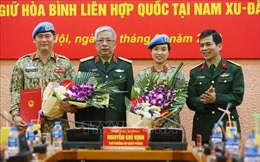Thêm một sĩ quan Việt Nam làm nhiệm vụ gìn giữ hòa bình tại Nam Sudan
