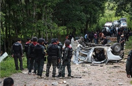 Cảnh sát Thái Lan bắt nghi phạm đánh bom hàng loạt ở miền Nam