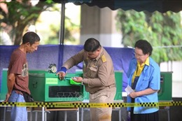 Thái Lan bắt đầu kiểm phiếu cuộc tổng tuyển cử