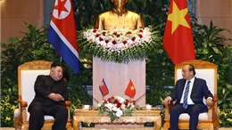 Thủ tướng Nguyễn Xuân Phúc hội kiến Chủ tịch Triều Tiên Kim Jong-un