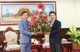 Lãnh đạo Đảng, Nhà nước Việt Nam chúc mừng nhân dịp Tết Lào