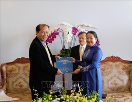TP Hồ Chí Minh vun đắp tình hữu nghị truyền thống với nhân dân Campuchia