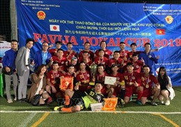 Giải bóng đá gắn kết cộng đồng Việt Nam tại Nhật Bản