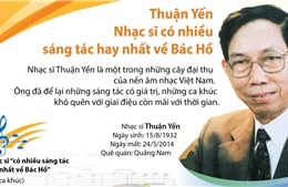 Thuận Yến - Nhạc sĩ có nhiều sáng tác hay nhất về Bác Hồ