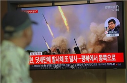 Quân đội Hàn Quốc: Triều Tiên có thể vừa phóng tên lửa tầm ngắn