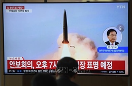 Triều Tiên phóng vật thể bay: Không xuất hiện mối đe dọa trực tiếp đối với Nhật Bản