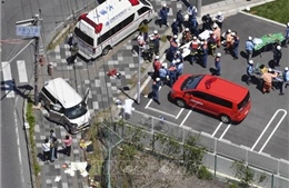 Bắt giữ nữ lái xe gây tai nạn gây thương vong trẻ em ở Nhật Bản