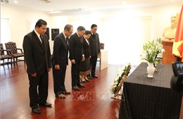 Lễ viếng và mở sổ tang nguyên Chủ tịch nước Lê Đức Anh tại Indonesia và Australia