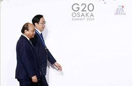 Khai mạc Hội nghị Thượng đỉnh G20 ở Osaka, Nhật Bản